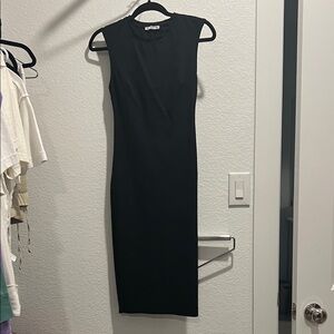 Zara Black Midi Dress
